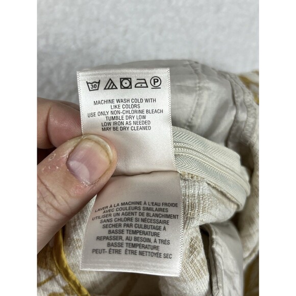 Anthropologie Elevenses Shorts Womens 0 Tiled Tide Dress Geometric Boho Preppy - Picture 4 of 13